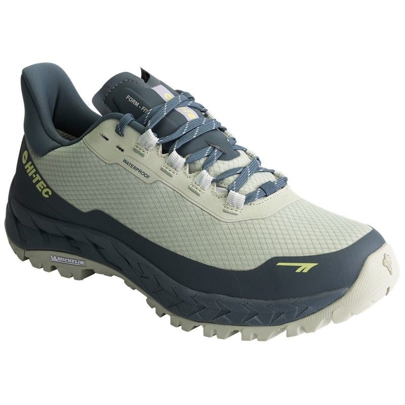 Hi-Tec Women's Altitude Lite Waterproof Stormy/Green Tint