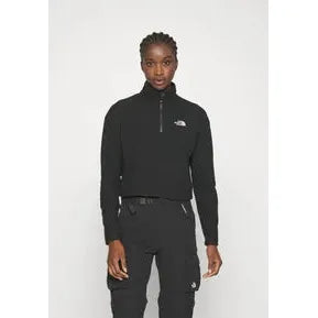 The North Face Women's 100 Glacier Cropped 1/4 Zip Fleece