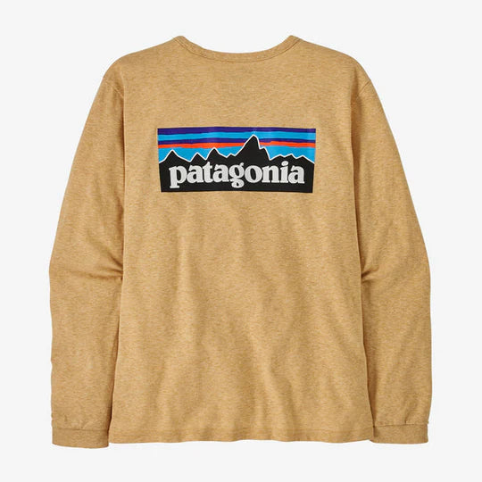 Patagonia Women's L/S P-6 Logo Responsibili-Tee