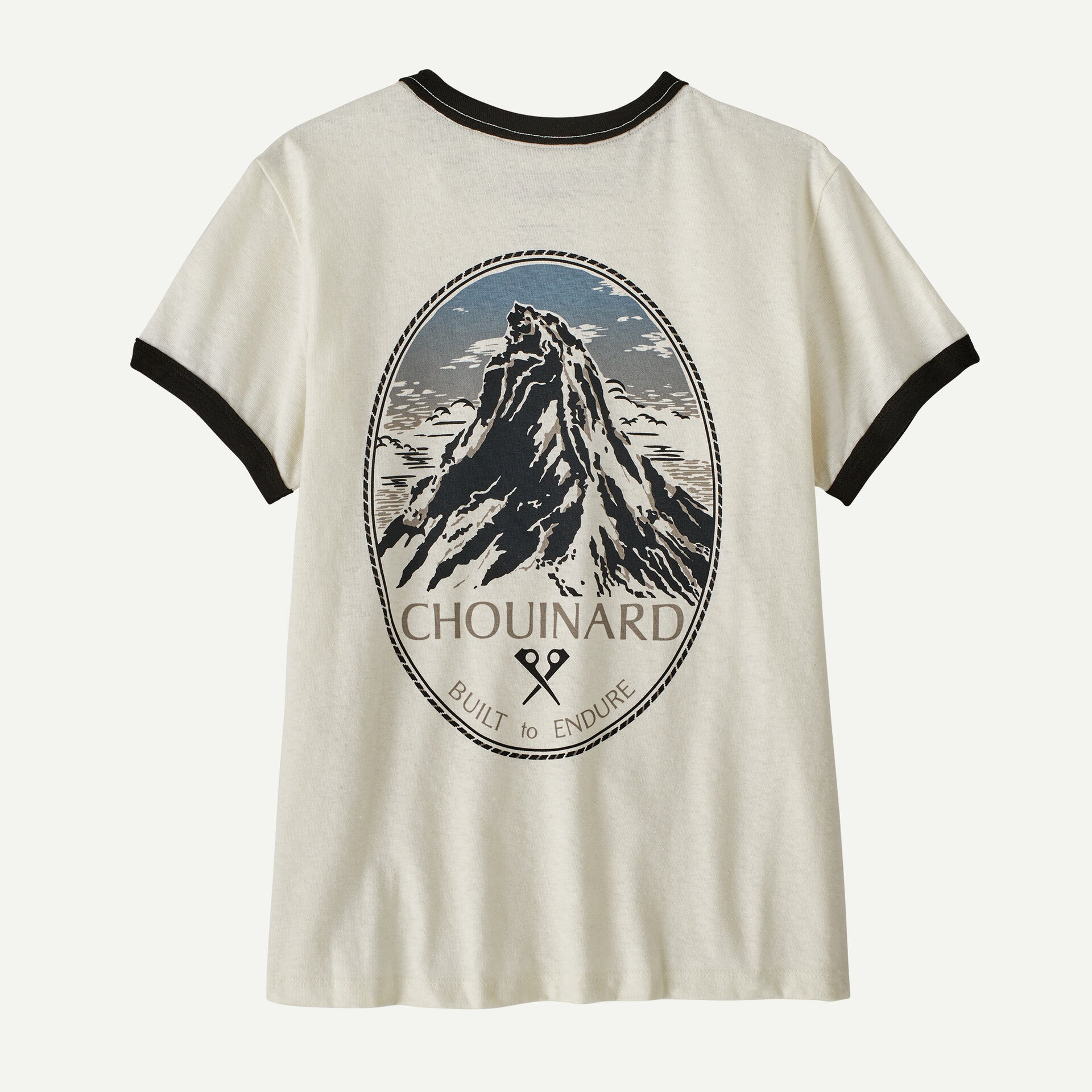 Patagonia Women's Chouinard Crest Ringer Responsibili-Tee