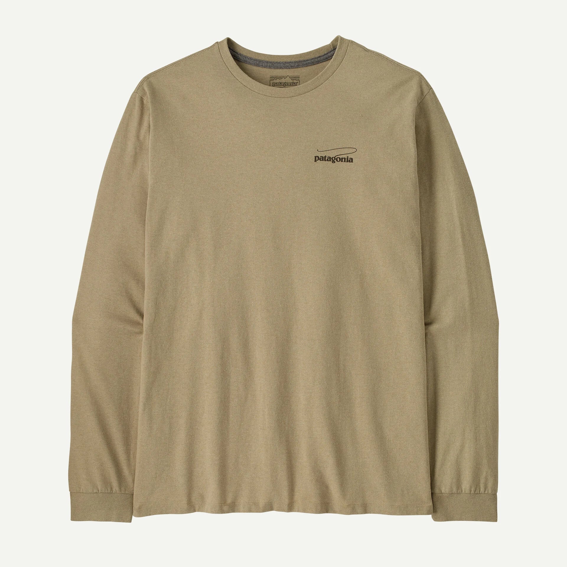 Patagonia Men's Casting Logo Long Sleeve Responsibili-Tee