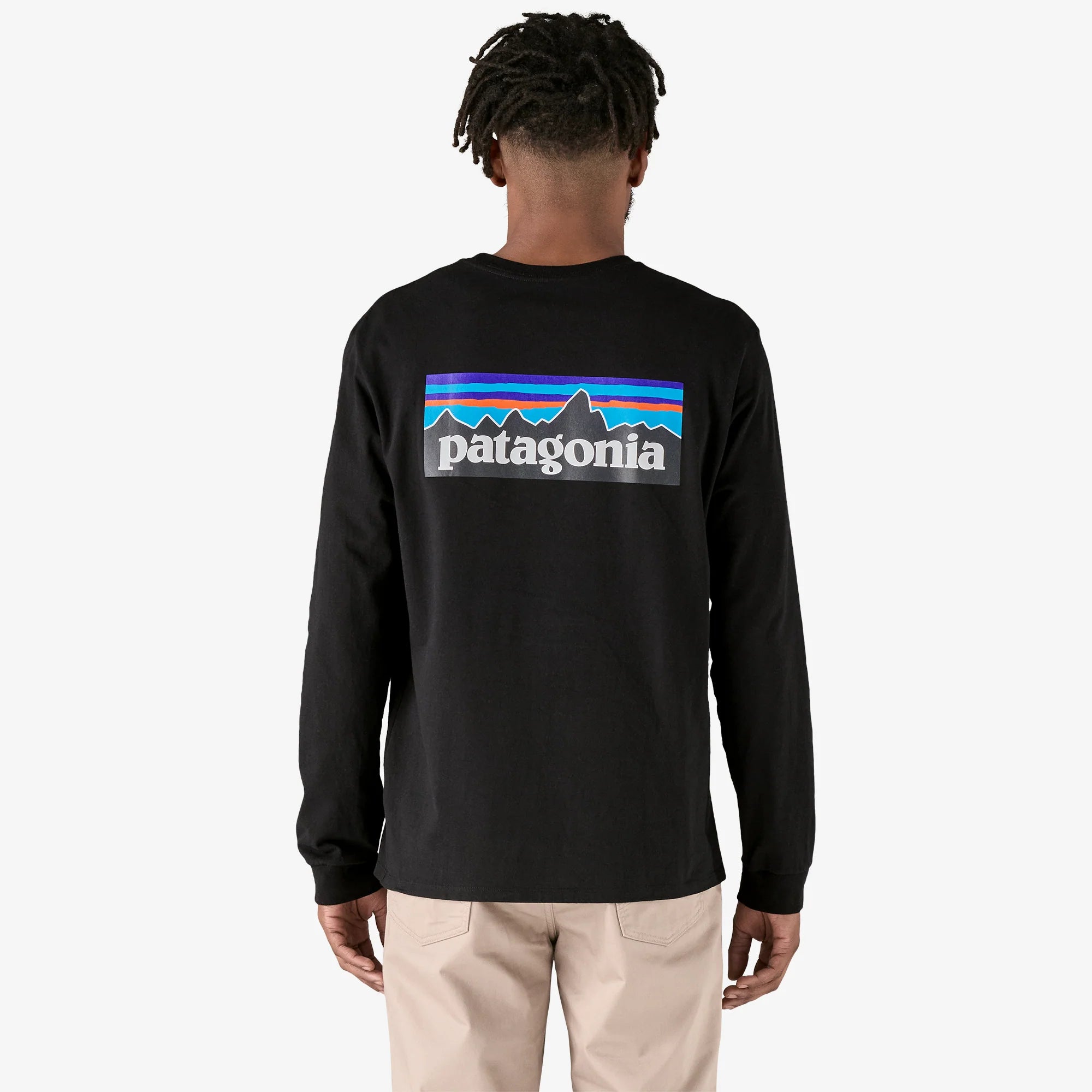 Patagonia Men's L/S P-6 Logo Responsibili-Tee