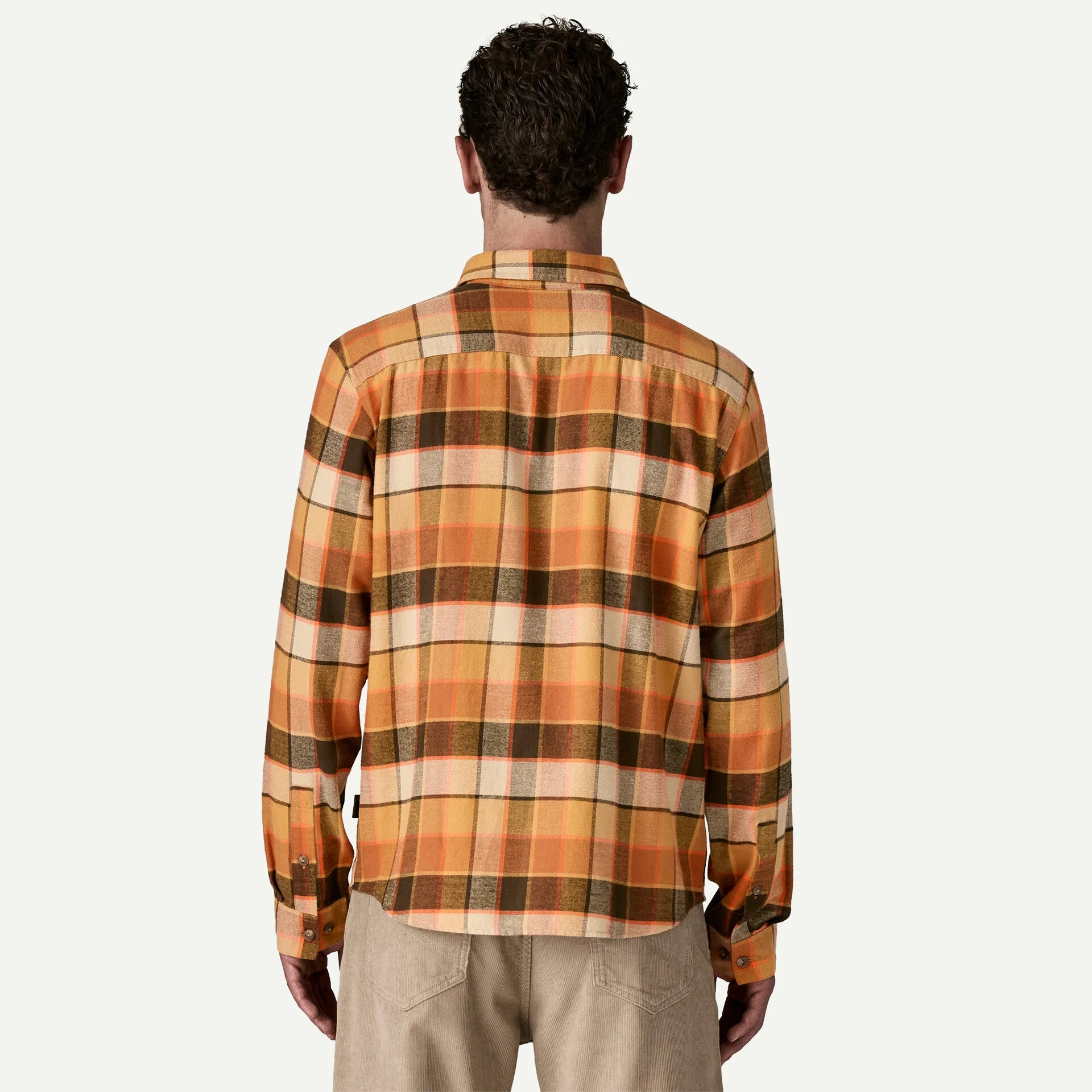 Patagonia Men's Long-Sleeved LW Fjord Flannel Shirt