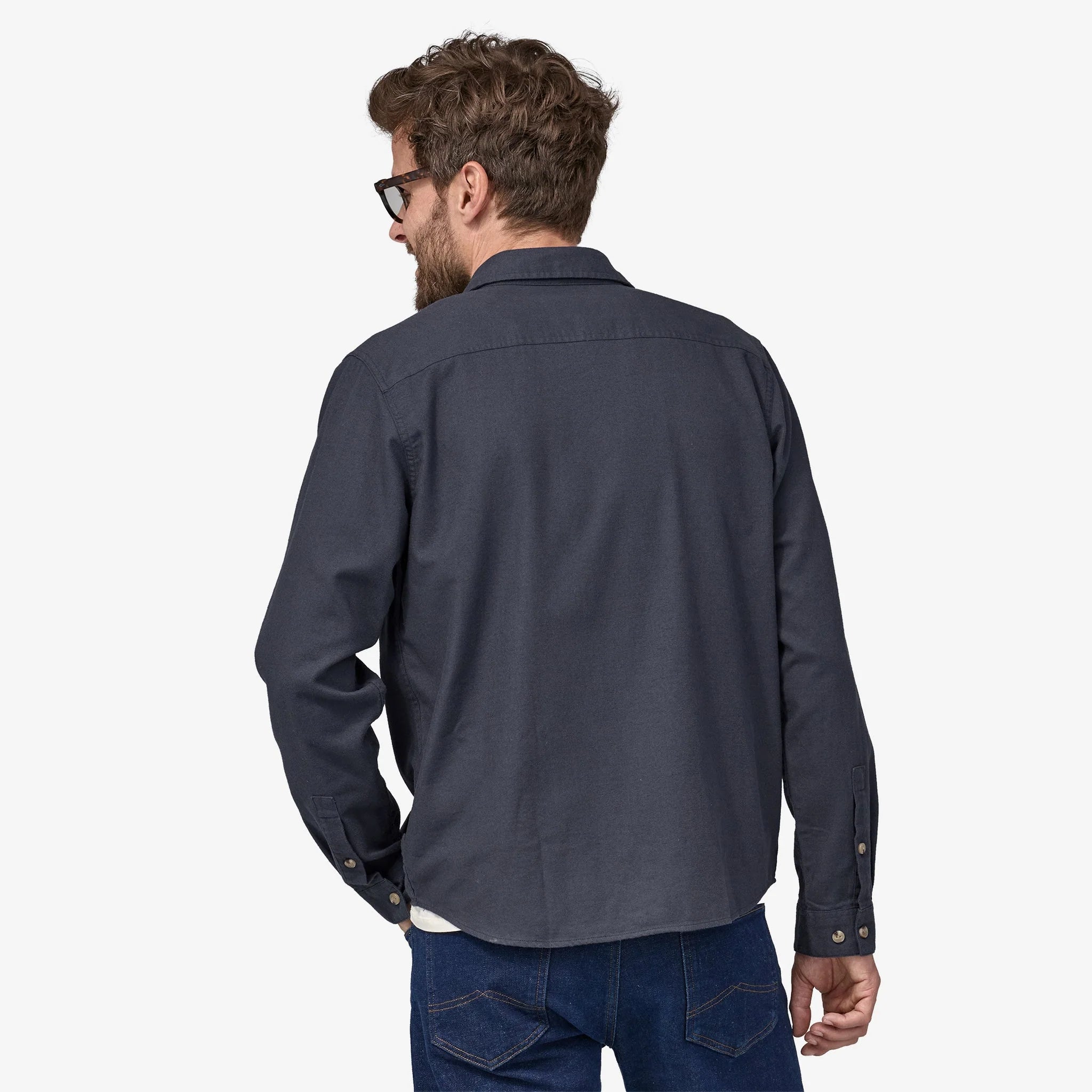 Patagonia Men's Long-Sleeved LW Fjord Flannel Shirt