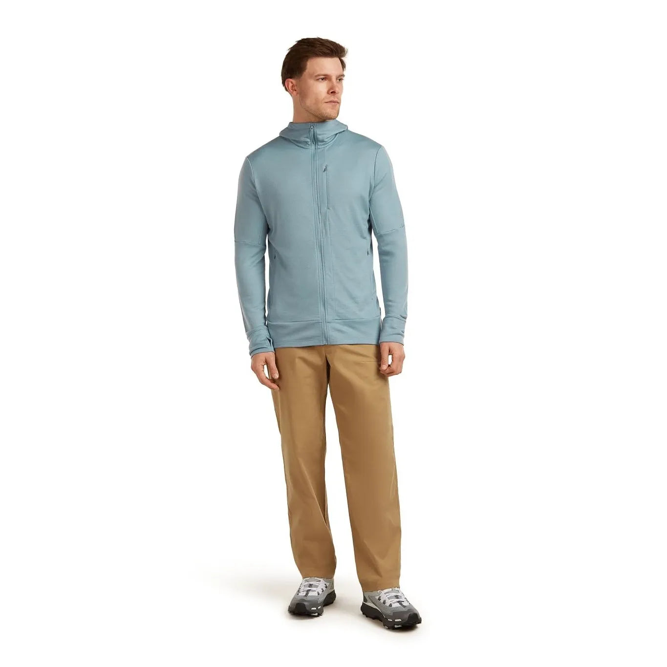 Icebreaker Men's Merino 260 Quantum Long Sleeve Zip Hoodie