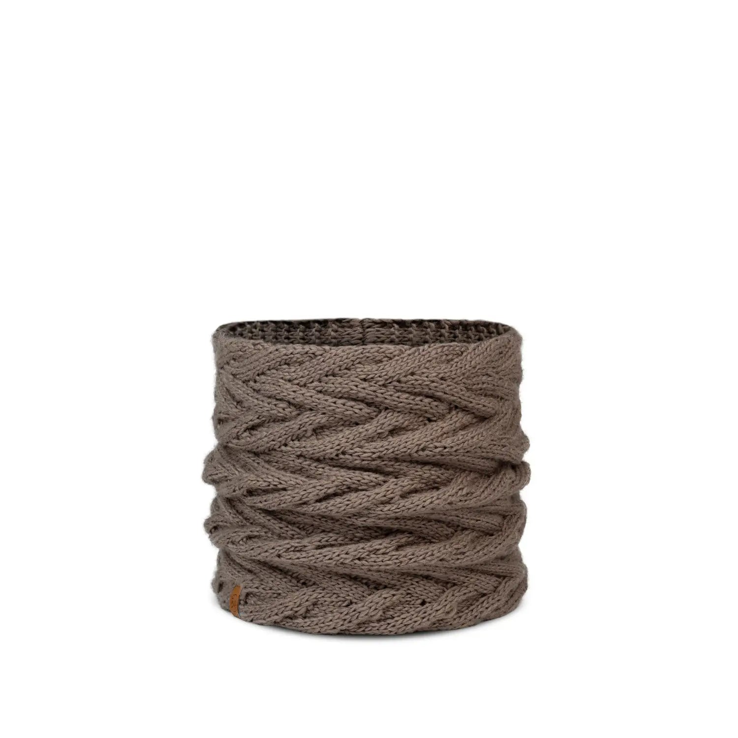 Buff Caryn Knitted & Fleece Neckwarmer