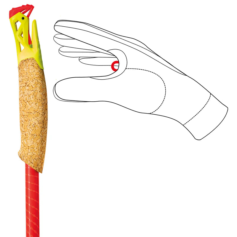 Leki UltraTrail FX 1 Superlite Trail Running Poles