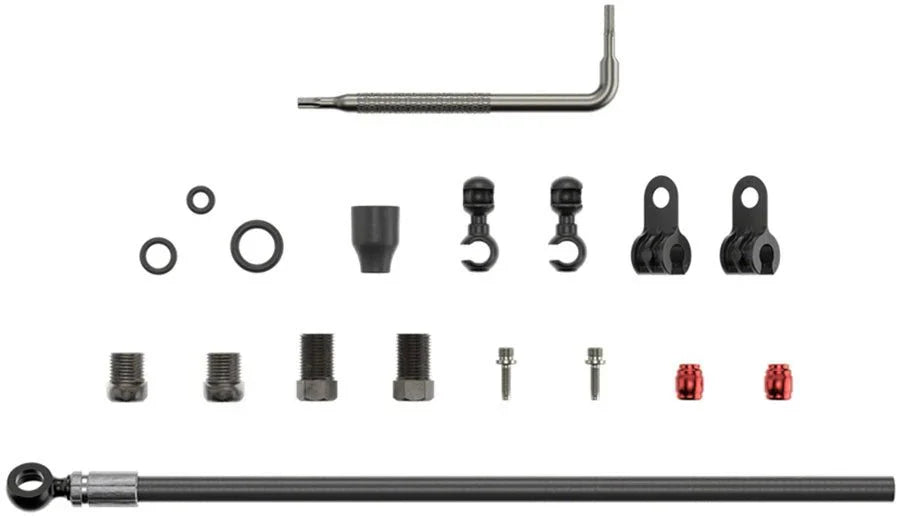 SRAM Disc Brake Hydraulic Hose Kit Black Banjo 2000mm