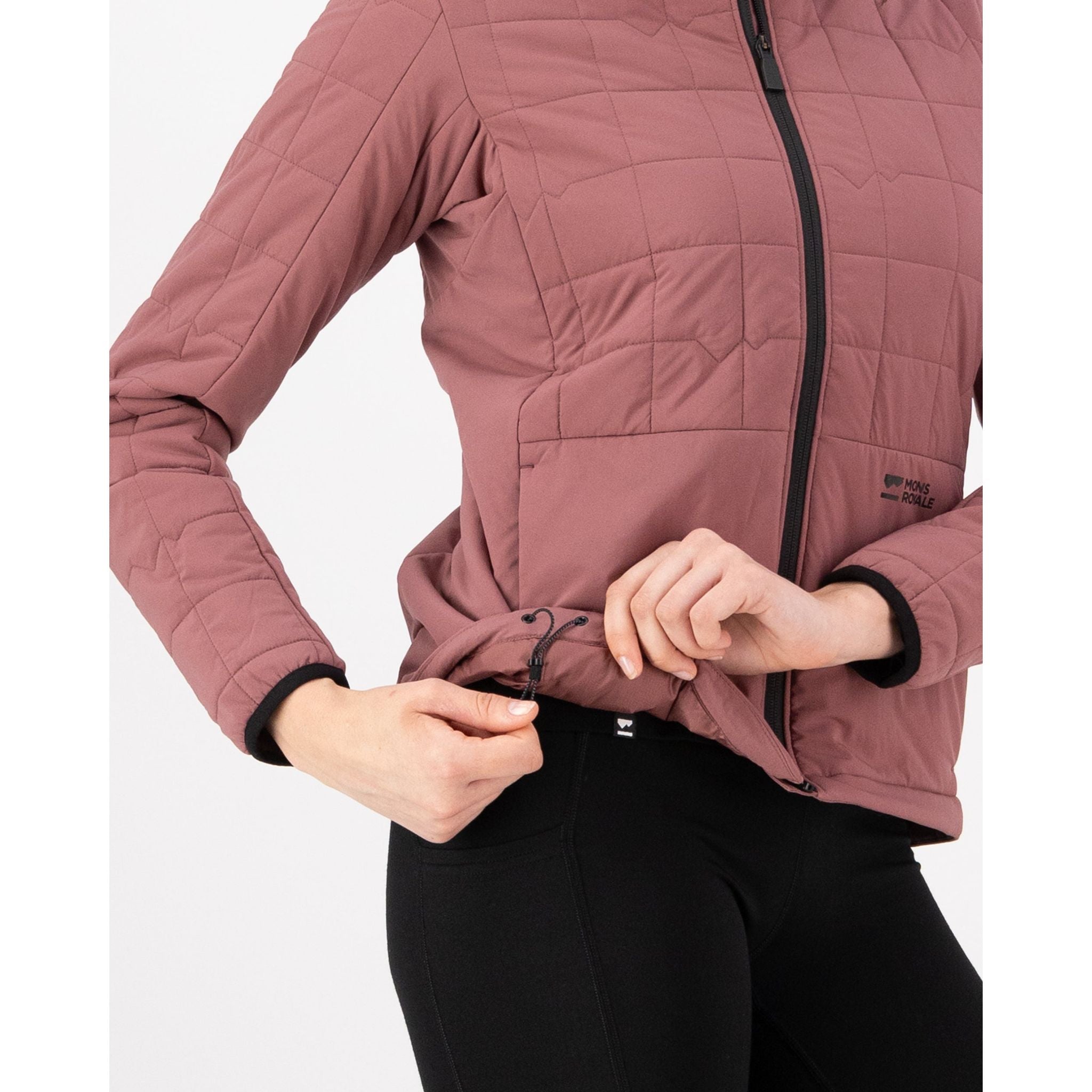 Mons Royale Women's Canyon Merino Insulated Hooded Jacket