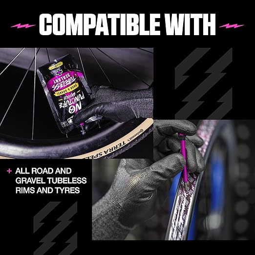 Muc Off Ultimate Tubeless Setup Kit - Road 44mm Valves