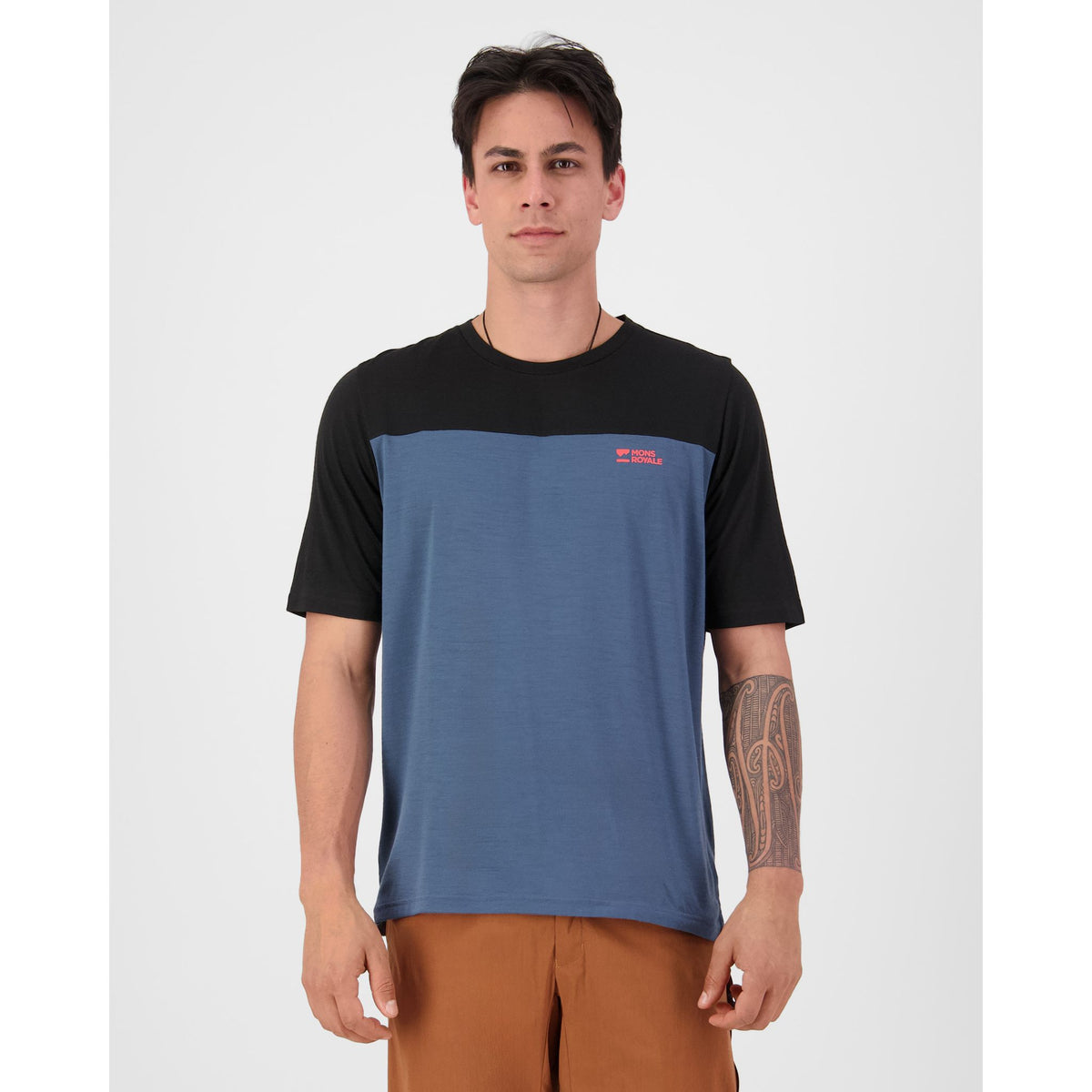 Mons Royale Men's Diversion Merino Bike Jersey Short Sleeve