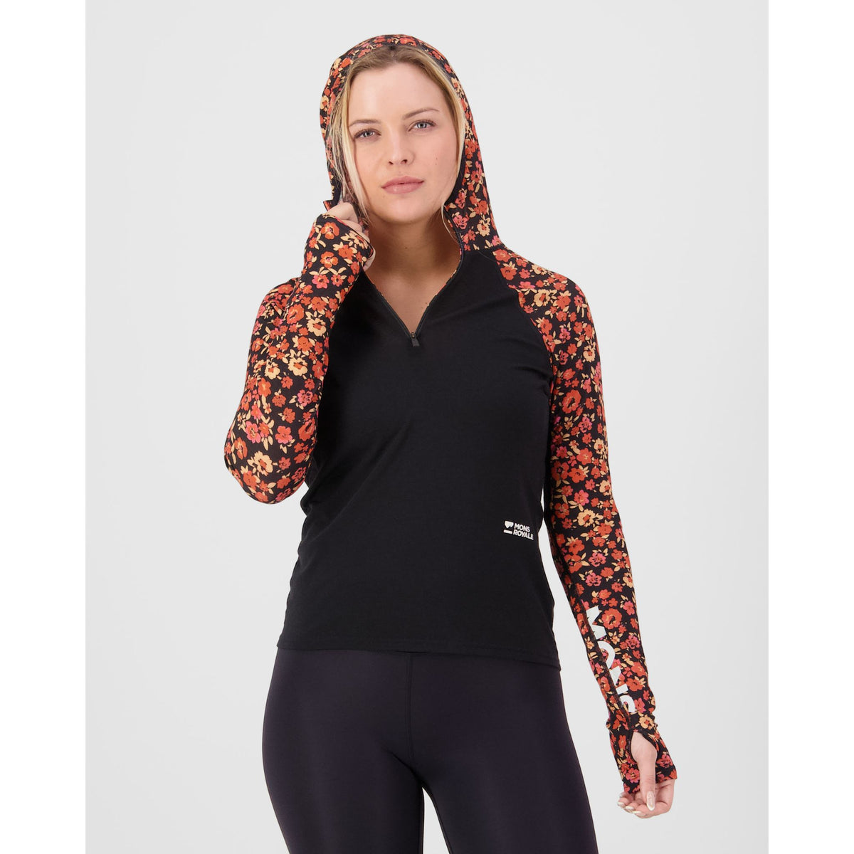 Mons Royale Women's Bella Merino Long Sleeve Hood