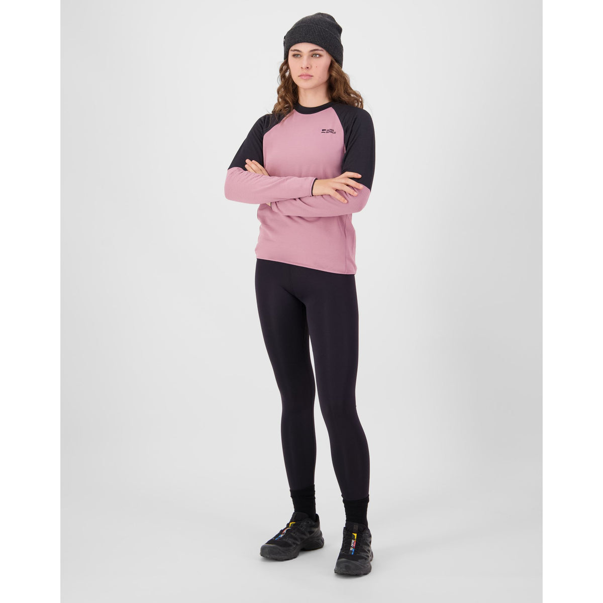 Mons Royale Women's Quad Merino Fleece Pullover
