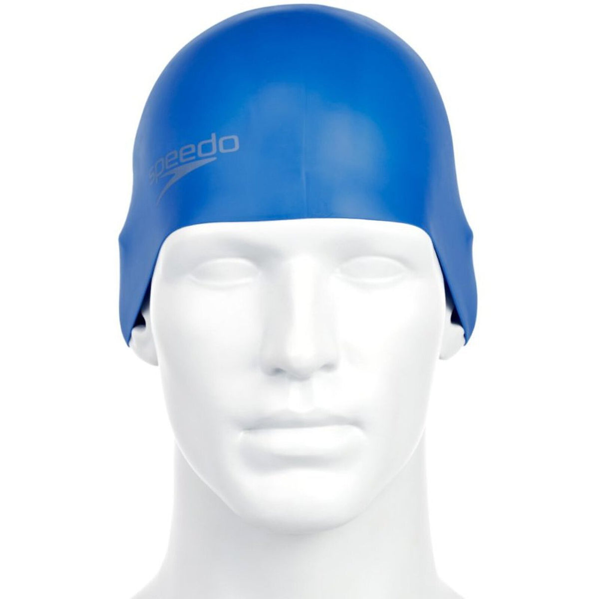 Speedo Adults Plain Moulded Silicone Swim Cap