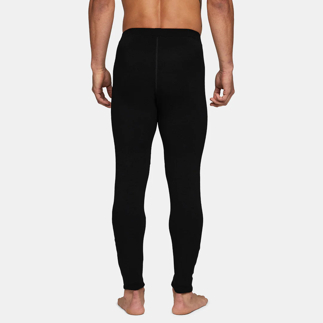Le Bent Men's Heavyweight Grid Fleece Bottom Baselayer