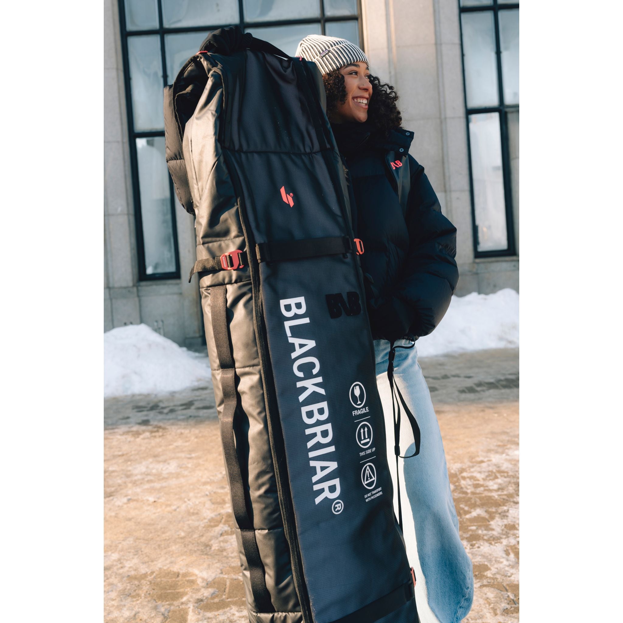 Blackbriar Range X Wide Wheel Ski/Snowboard Bag