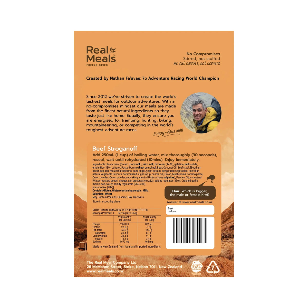 Real Meals Beef Stroganoff (AU)