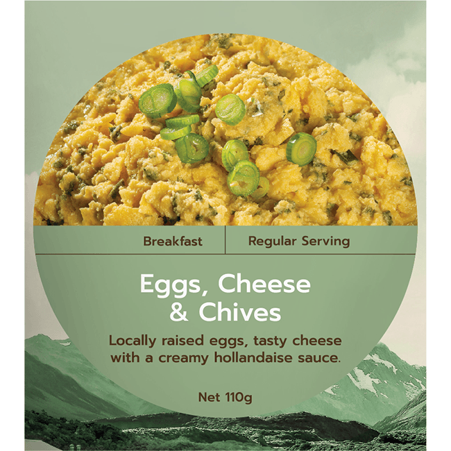 Real Meals Eggs, Cheese and Chives