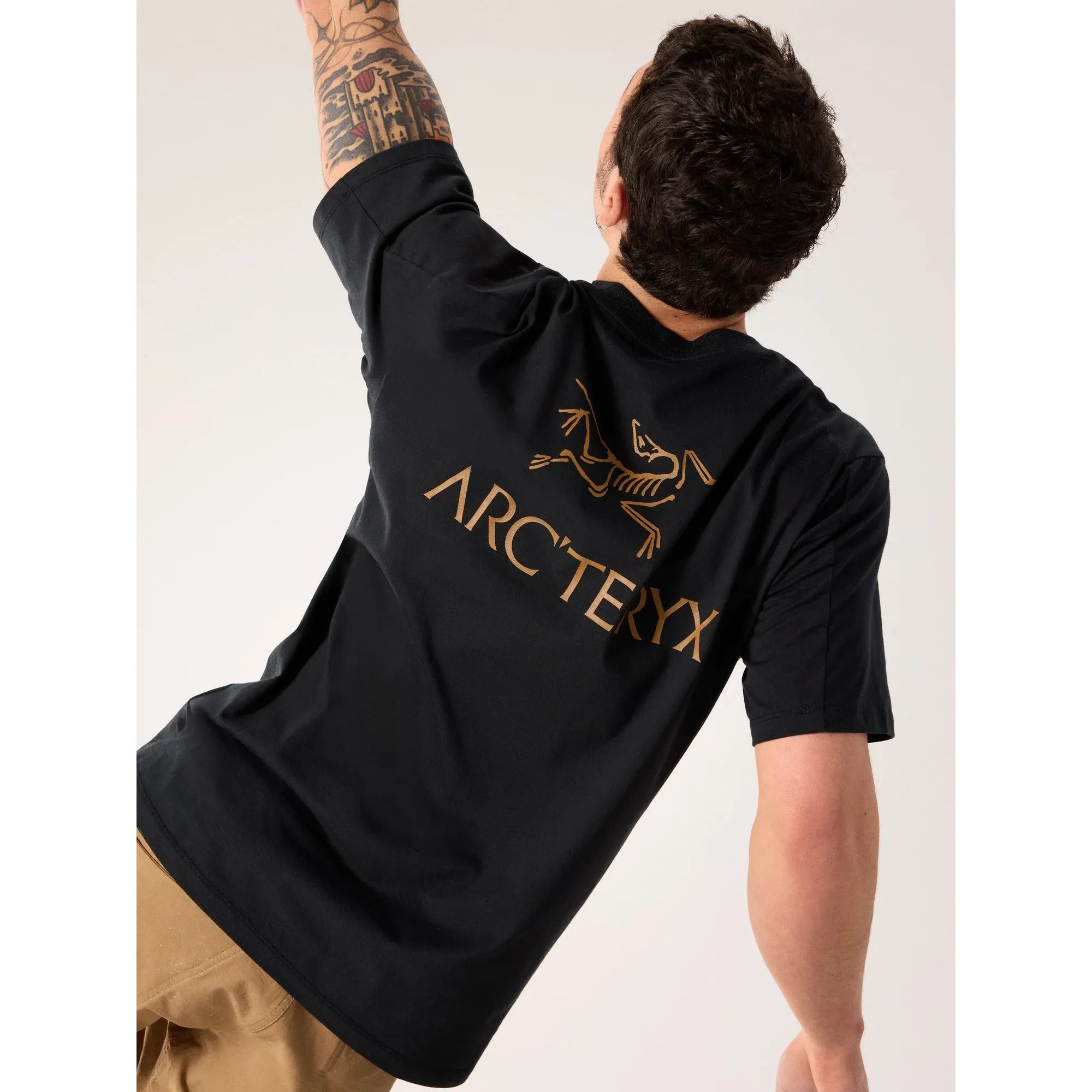 Arc'teryx Men's Kragg Supima Cotton Bird Word Short Sleeve T-Shirt