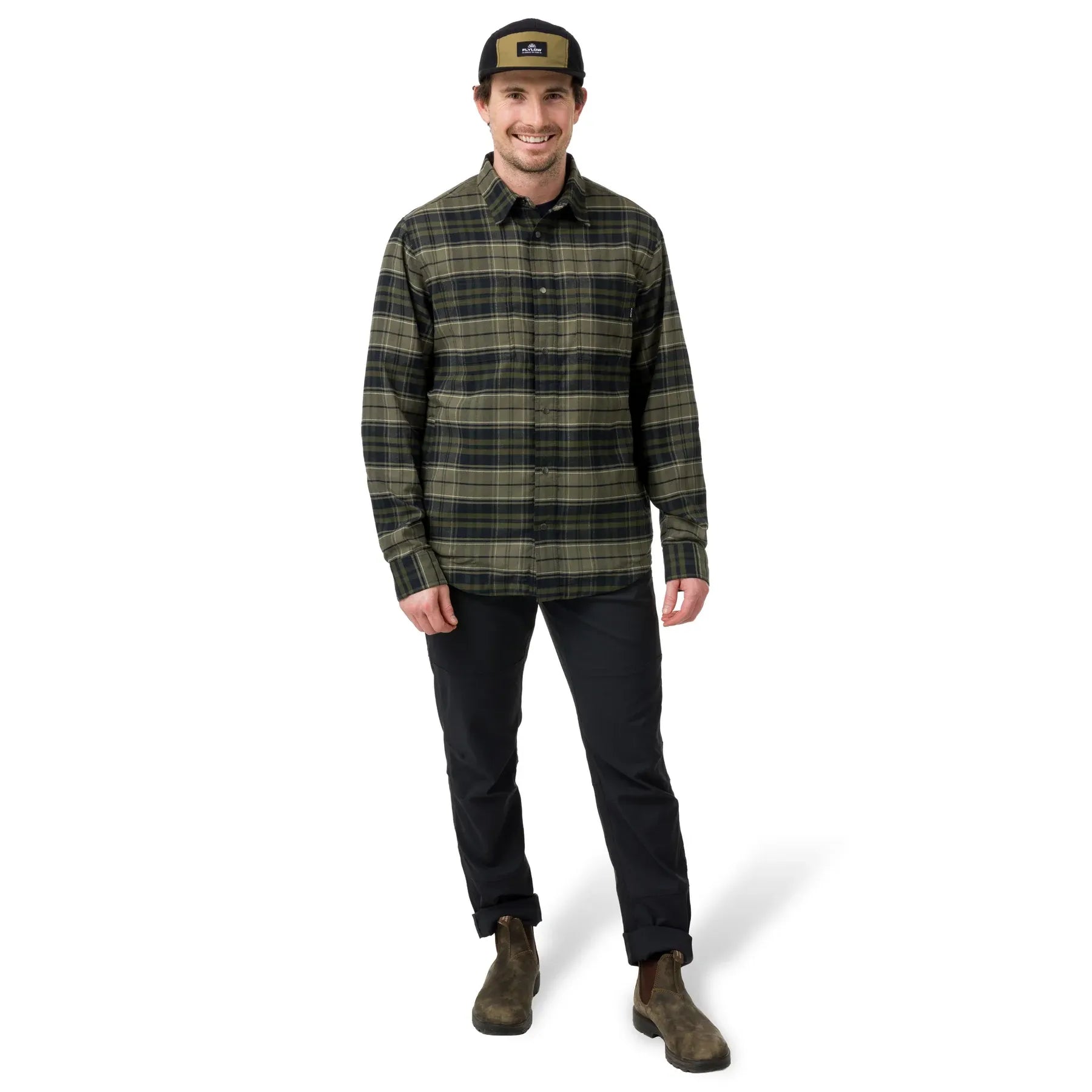 Flylow Men's Lassen Fleece Lined Flannel
