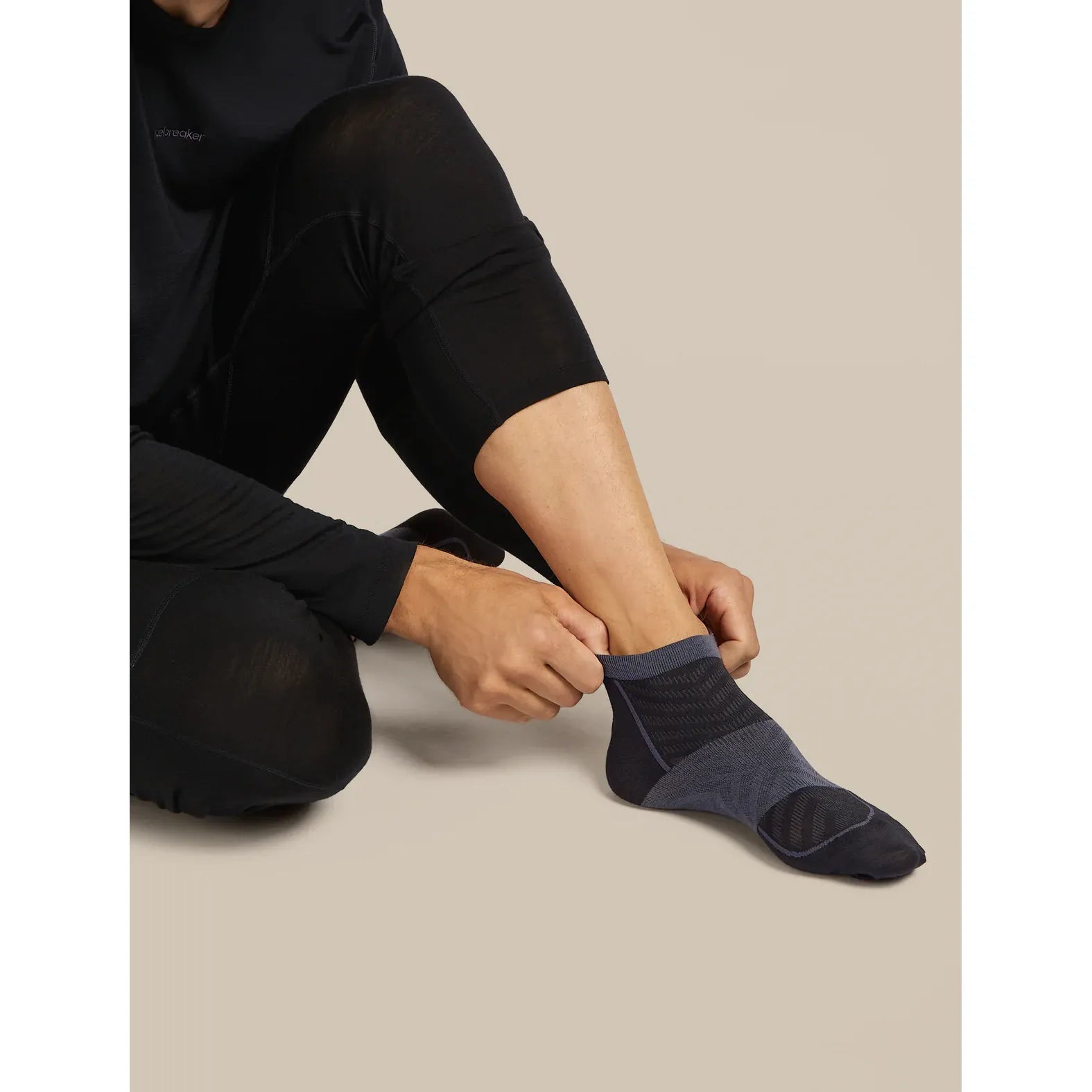 Icebreaker Men's Merino Blend Run+ Ultralight Micro Socks