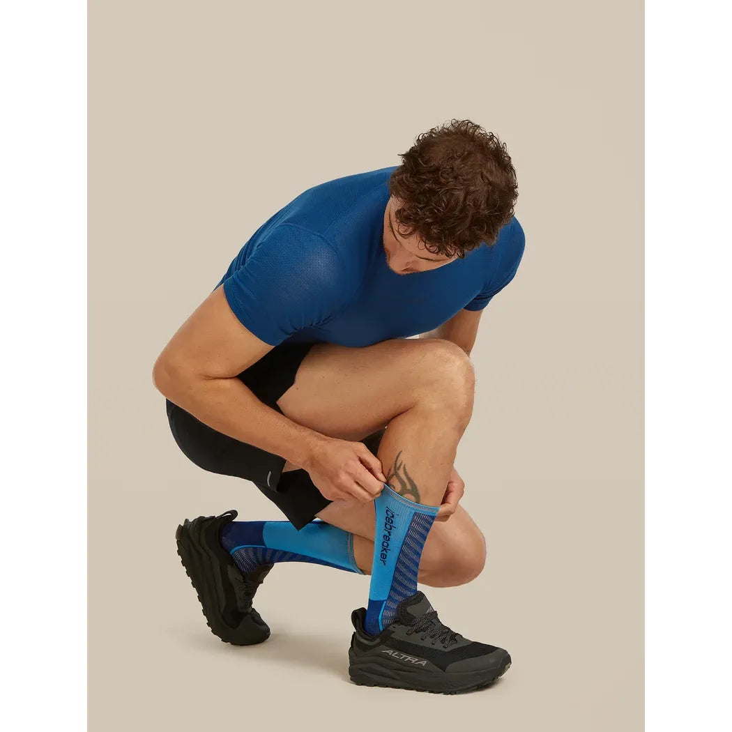 Icebreaker Men's Merino Blend Run+ Ultralight Crew Sock