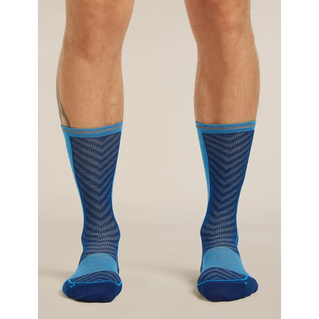 Icebreaker Men's Merino Blend Run+ Ultralight Crew Sock