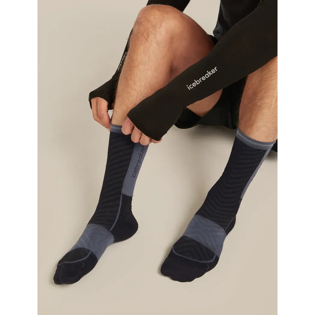 Icebreaker Men's Merino Blend Run+ Ultralight Crew Sock