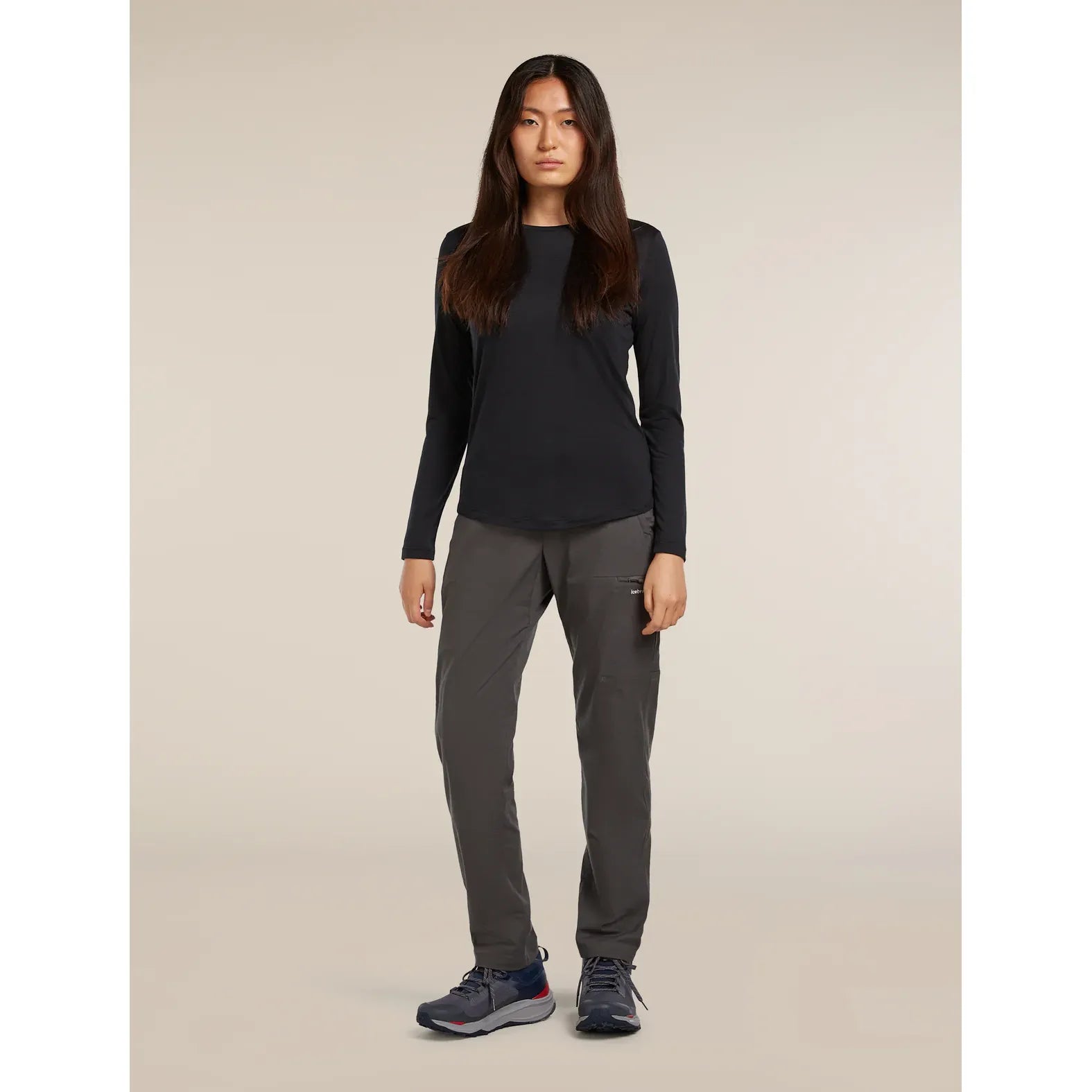 Icebreaker Women's Merino Blend 125 Cool-Lite Sphere LS T-Shirt