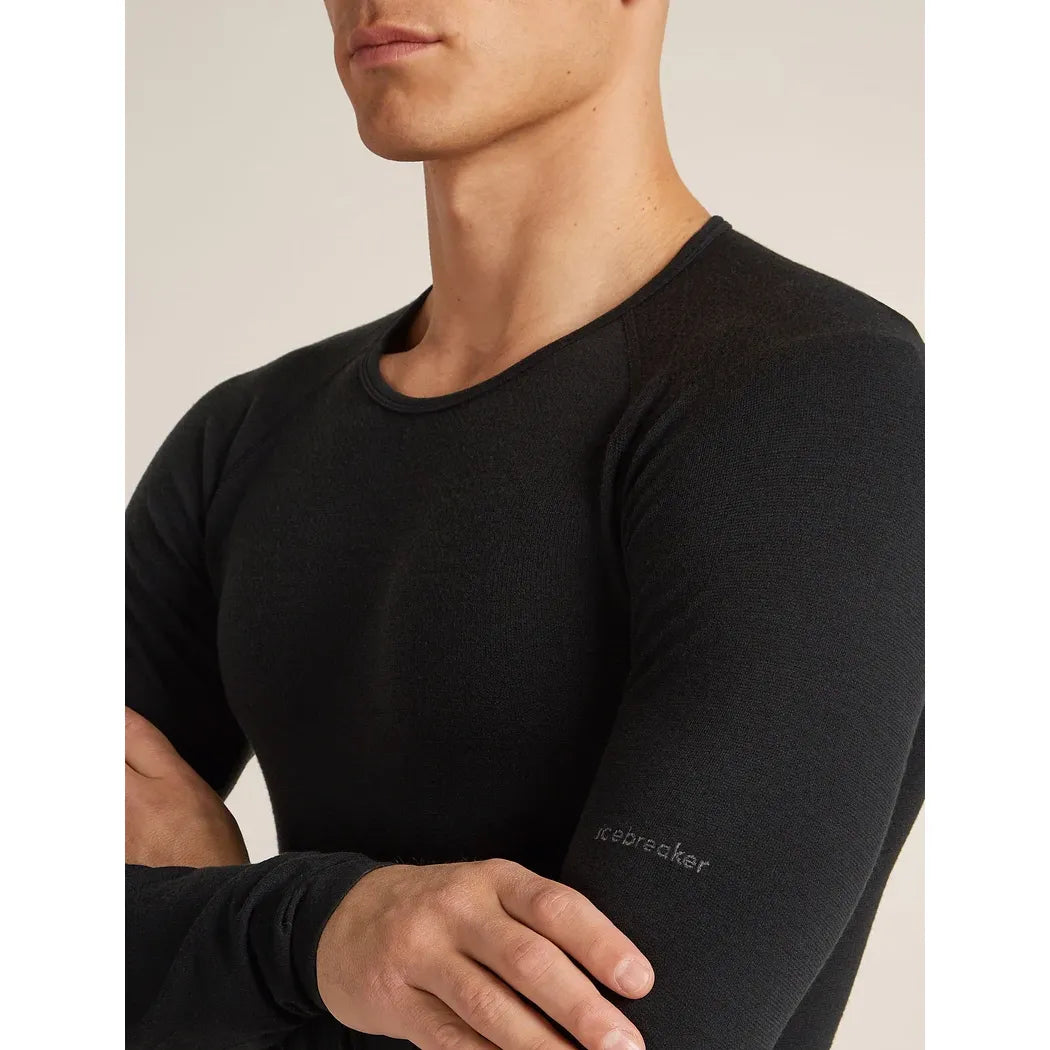 Icebreaker Men's Merino Blend 260 ZoneKnit Seamless Long Sleeve Crewe Thermal Top