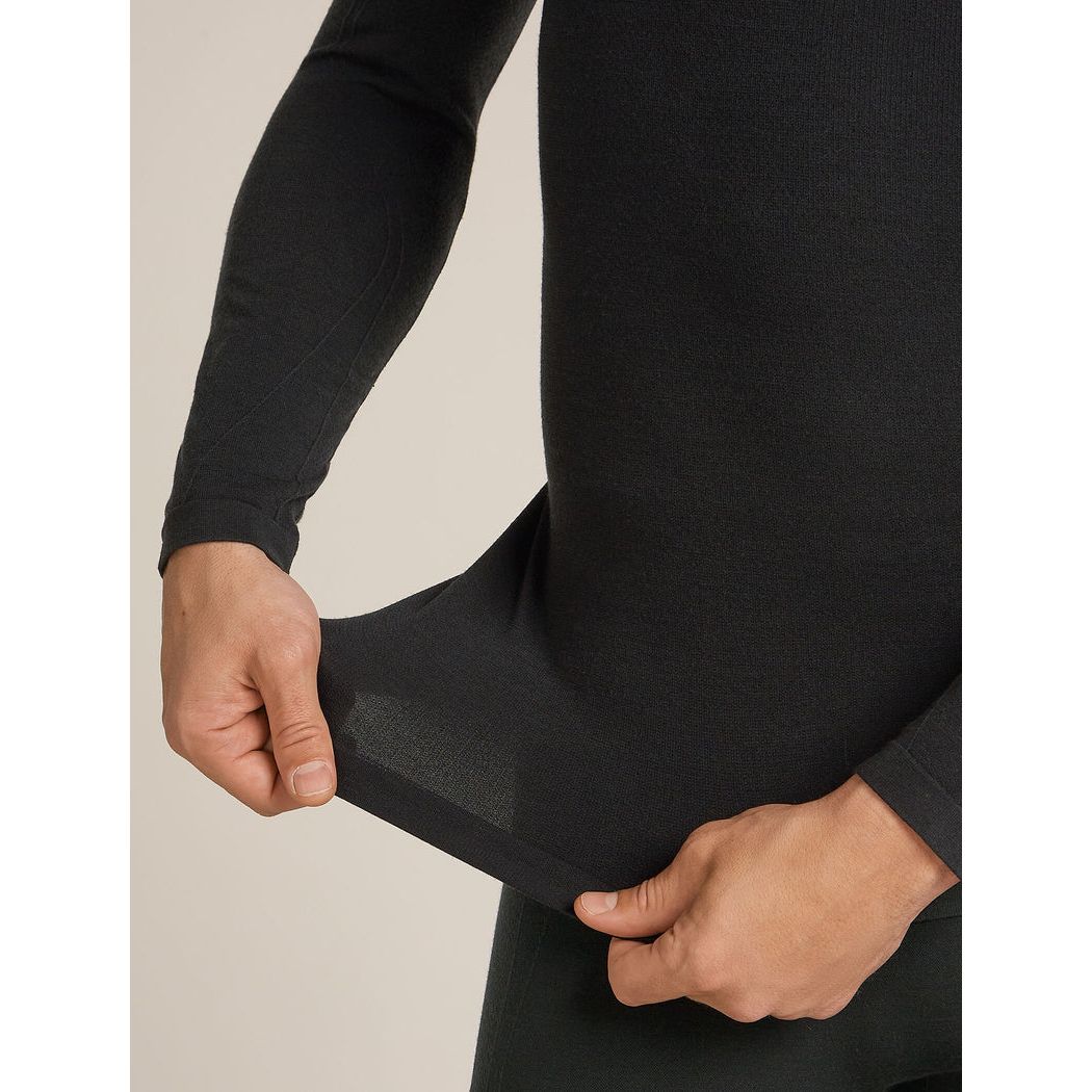 Icebreaker Men's Merino Blend 260 ZoneKnit Seamless Long Sleeve Crewe Thermal Top