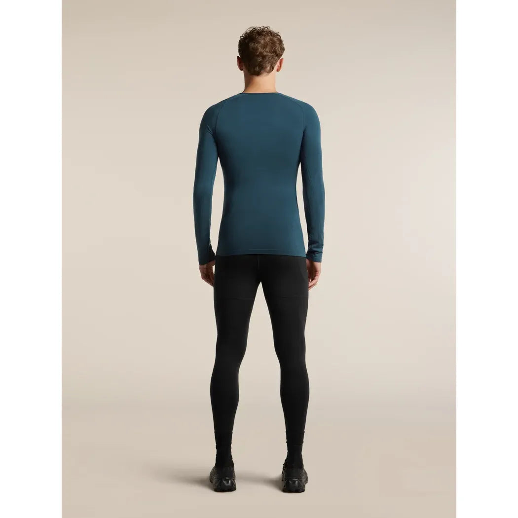 Icebreaker Men's Merino Blend 260 ZoneKnit Seamless Long Sleeve Crewe Thermal Top