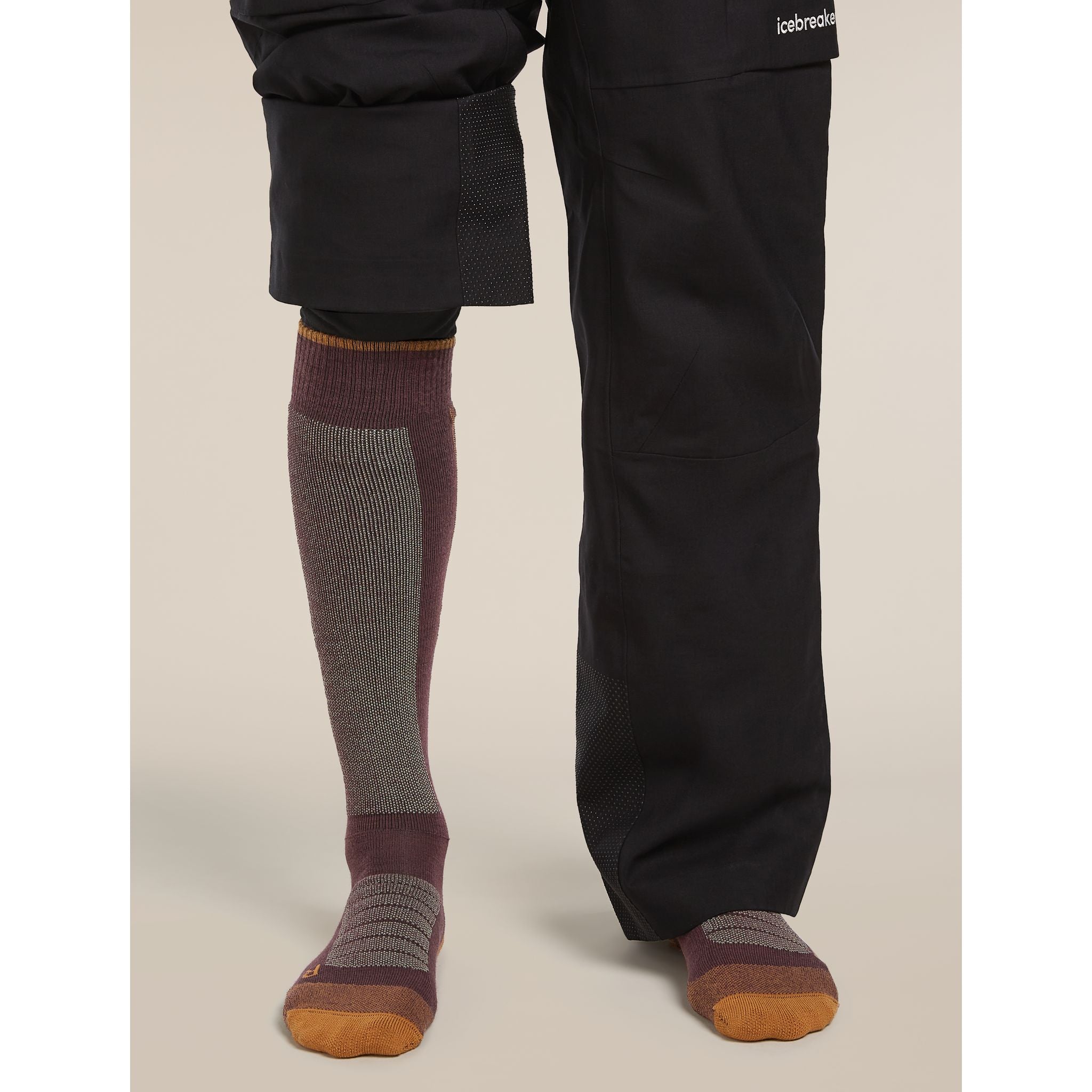 Icebreaker Men's Merino Blend Ski+ Medium Over The Calf Socks