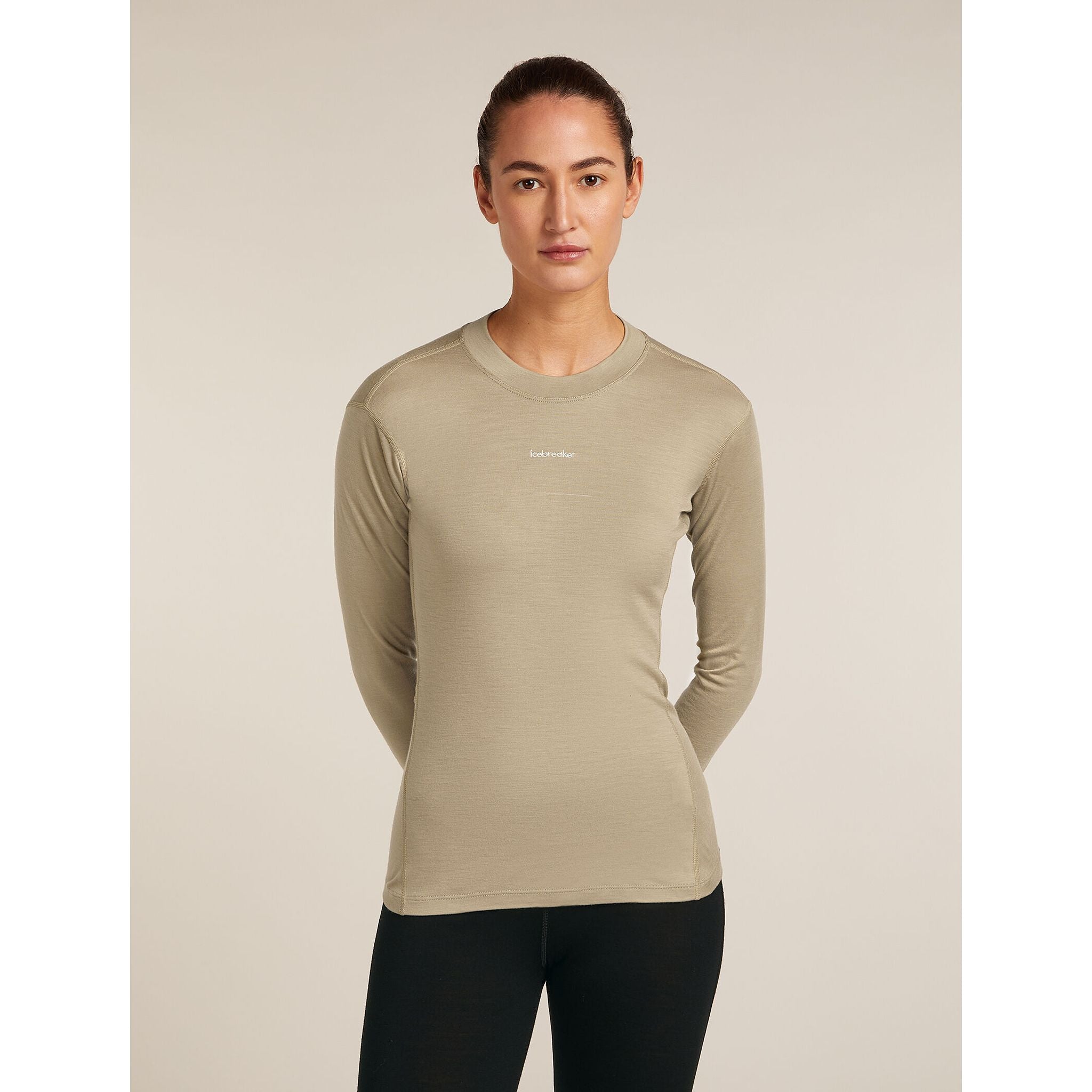 Icebreaker Women's 200 MerinoFine Ace Long Sleeve Mock Neck