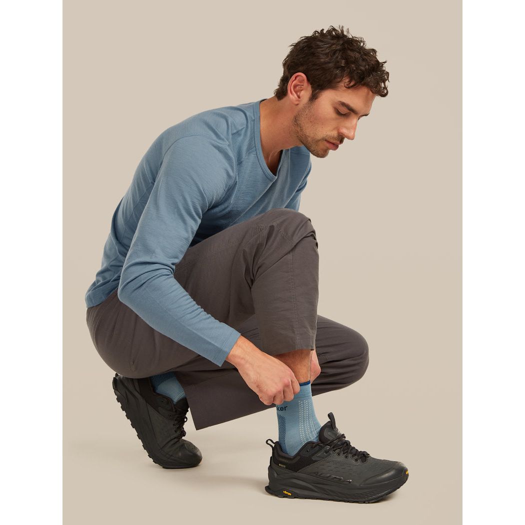 Icebreaker Men's Merino Hike+ Ultralight Quarter