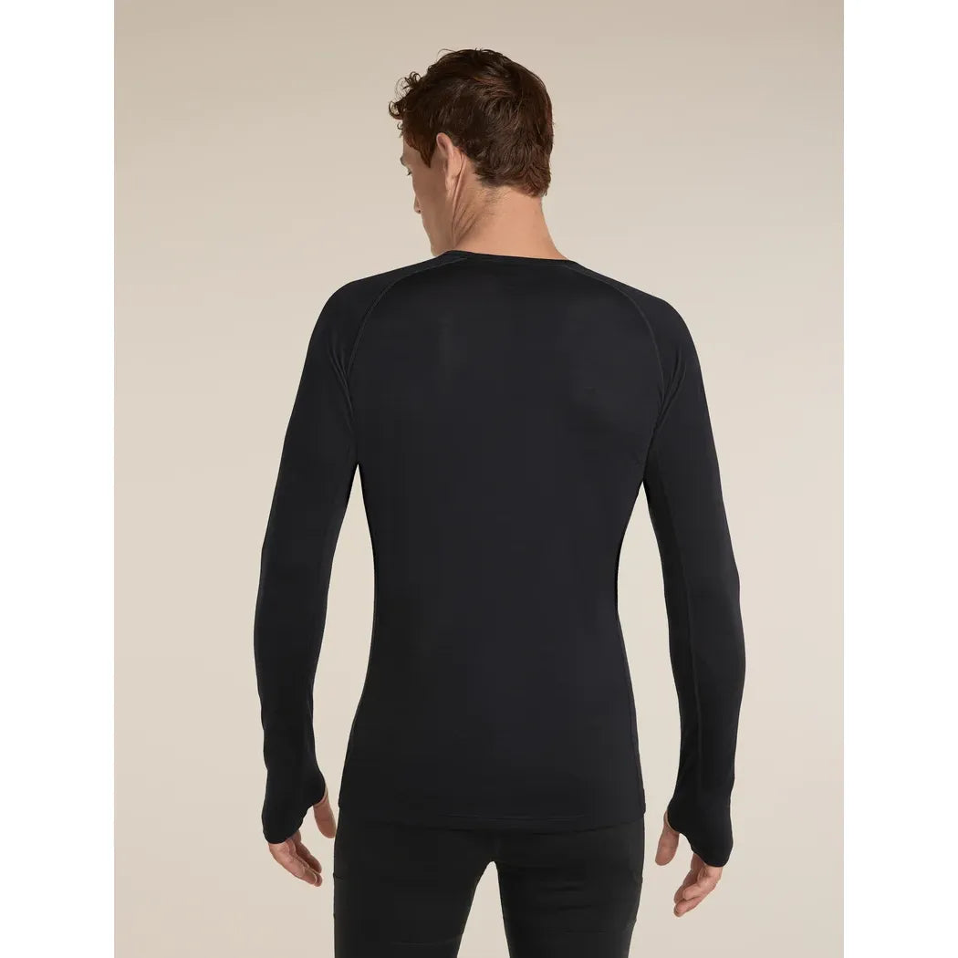 Icebreaker Men's Merino Blend 125 ZoneKnit LS Crewe