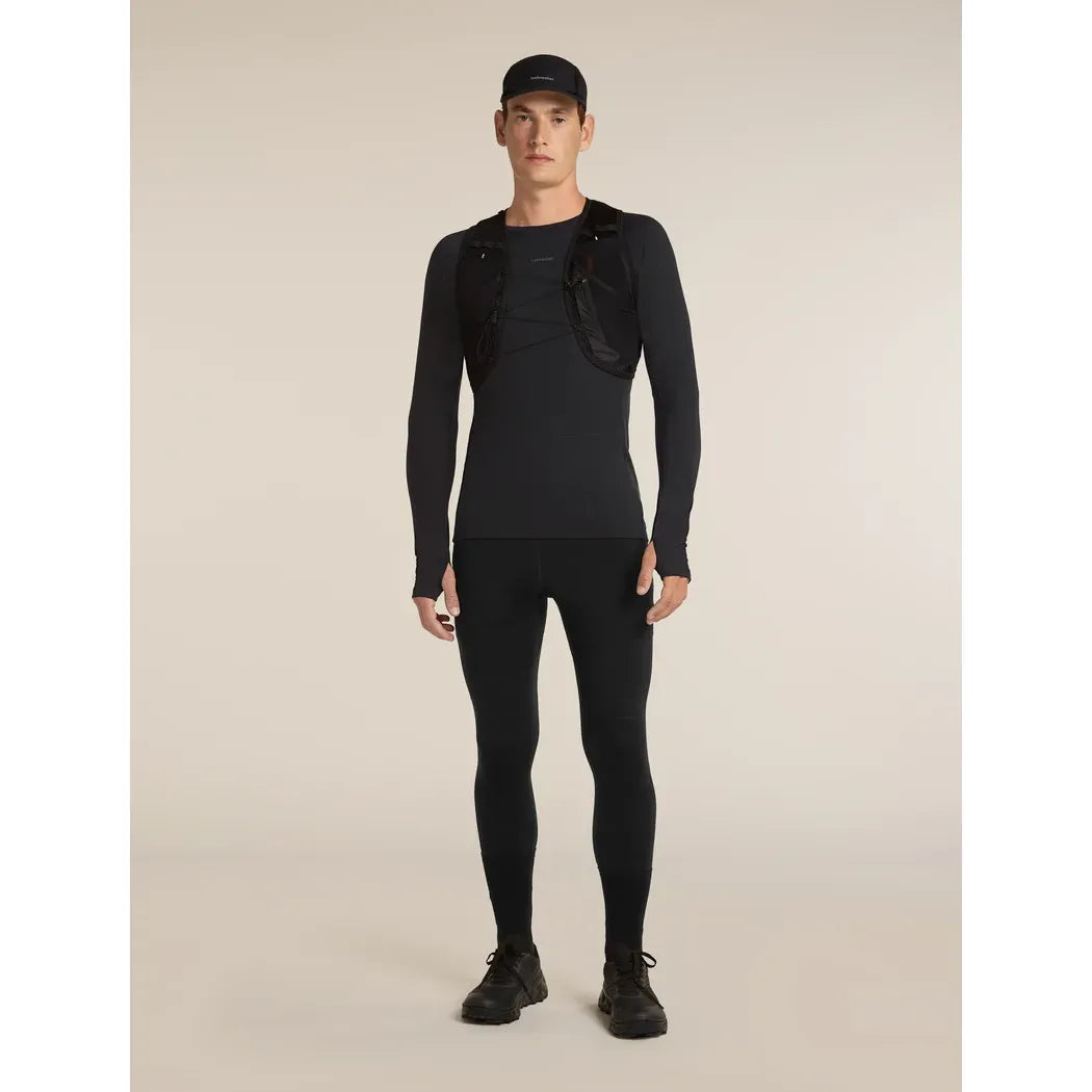 Icebreaker Men's Merino Blend 125 ZoneKnit LS Crewe
