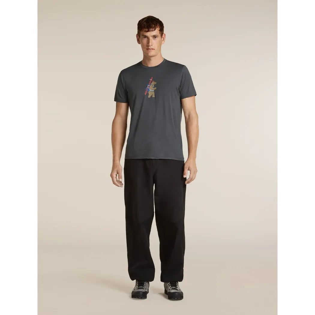 Icebreaker Men's Merino 150 Tech Lite SS Tee Bear Tour