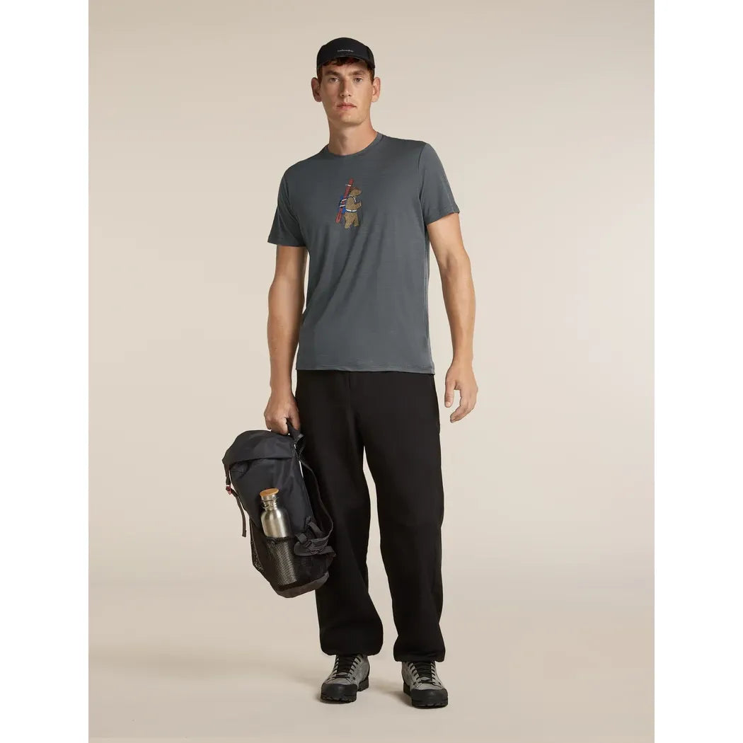 Icebreaker Men's Merino 150 Tech Lite SS Tee Bear Tour