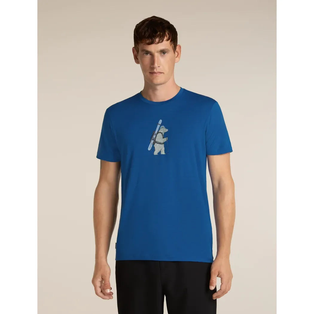 Icebreaker Men's Merino 150 Tech Lite SS Tee Bear Tour