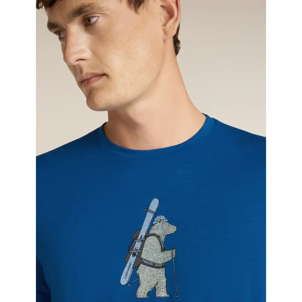 Icebreaker Men's Merino 150 Tech Lite SS Tee Bear Tour