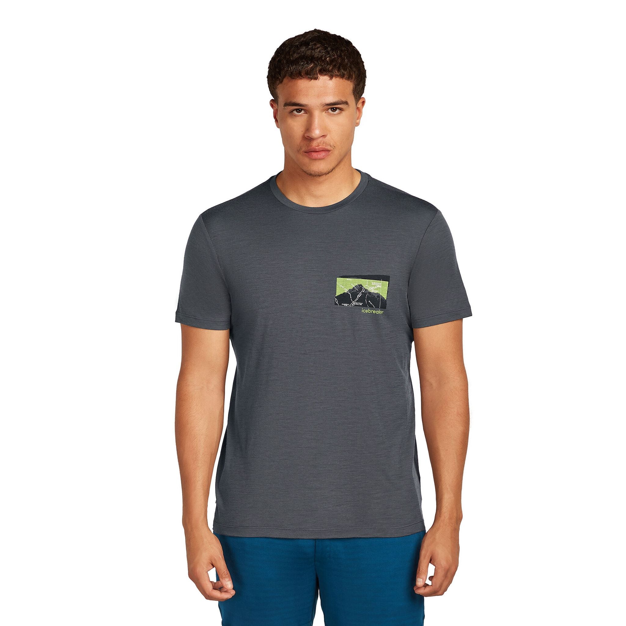 Icebreaker Men's Merino 150 Tech Lite SS T-Shirt Infographic