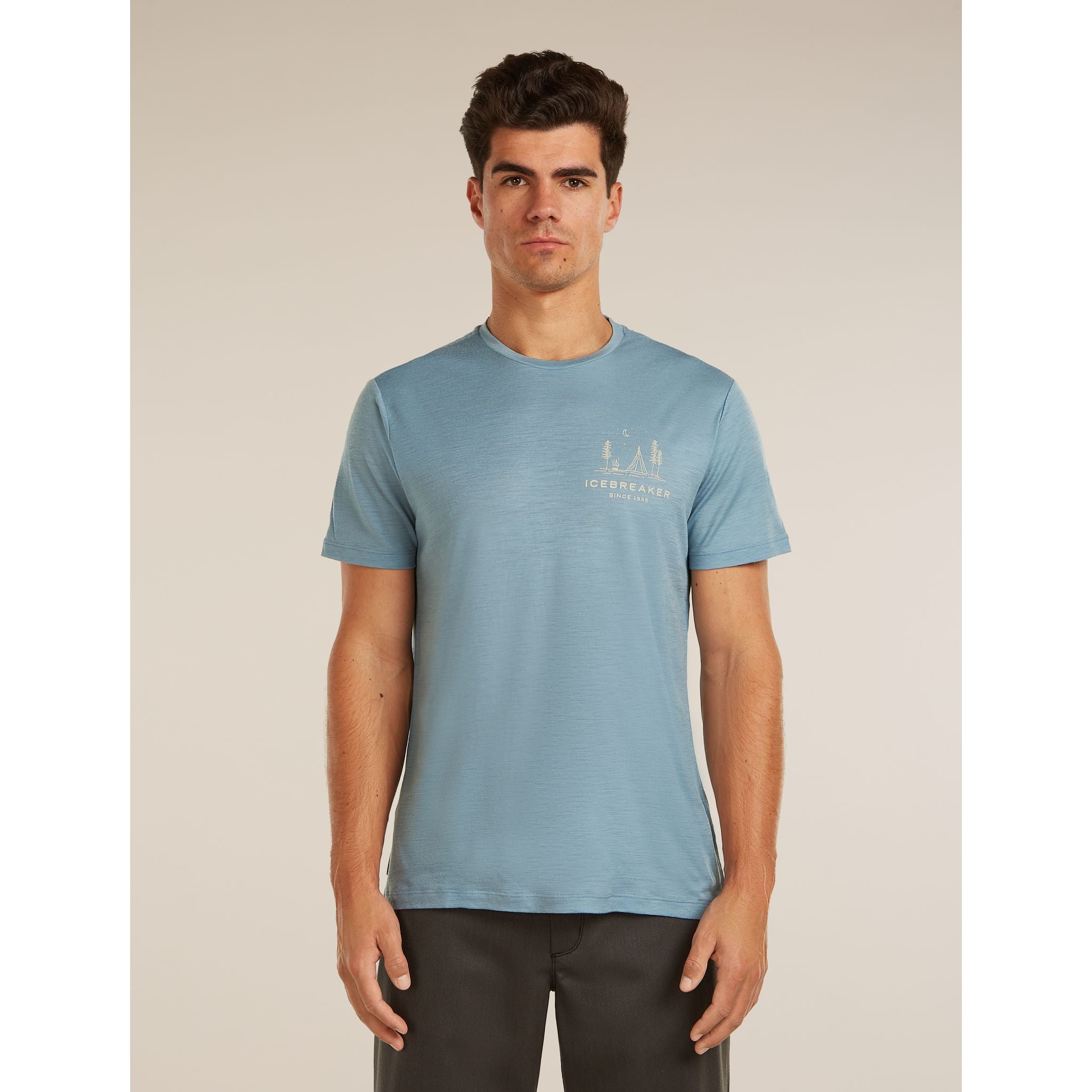 Icebreaker Men's Merino 150 Tech Lite SS Tee Peaceful Pass
