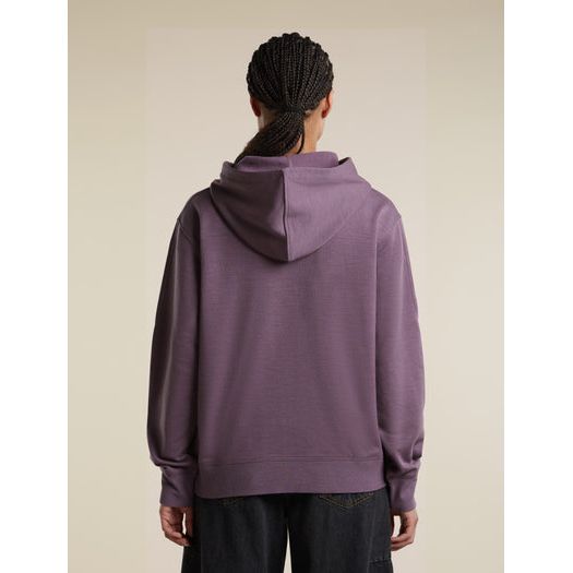 Icebreaker Women's Merino 360 Realfleece Elemental Long Sleeve Hoodie