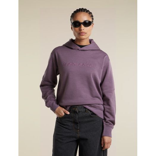 Icebreaker Women's Merino 360 Realfleece Elemental Long Sleeve Hoodie