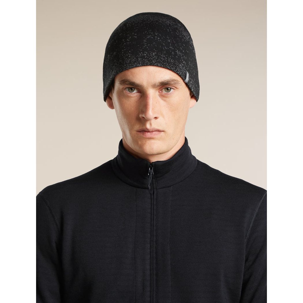 Icebreaker Merino 260 Oasis Vertex Reversible Beanie Chillwave