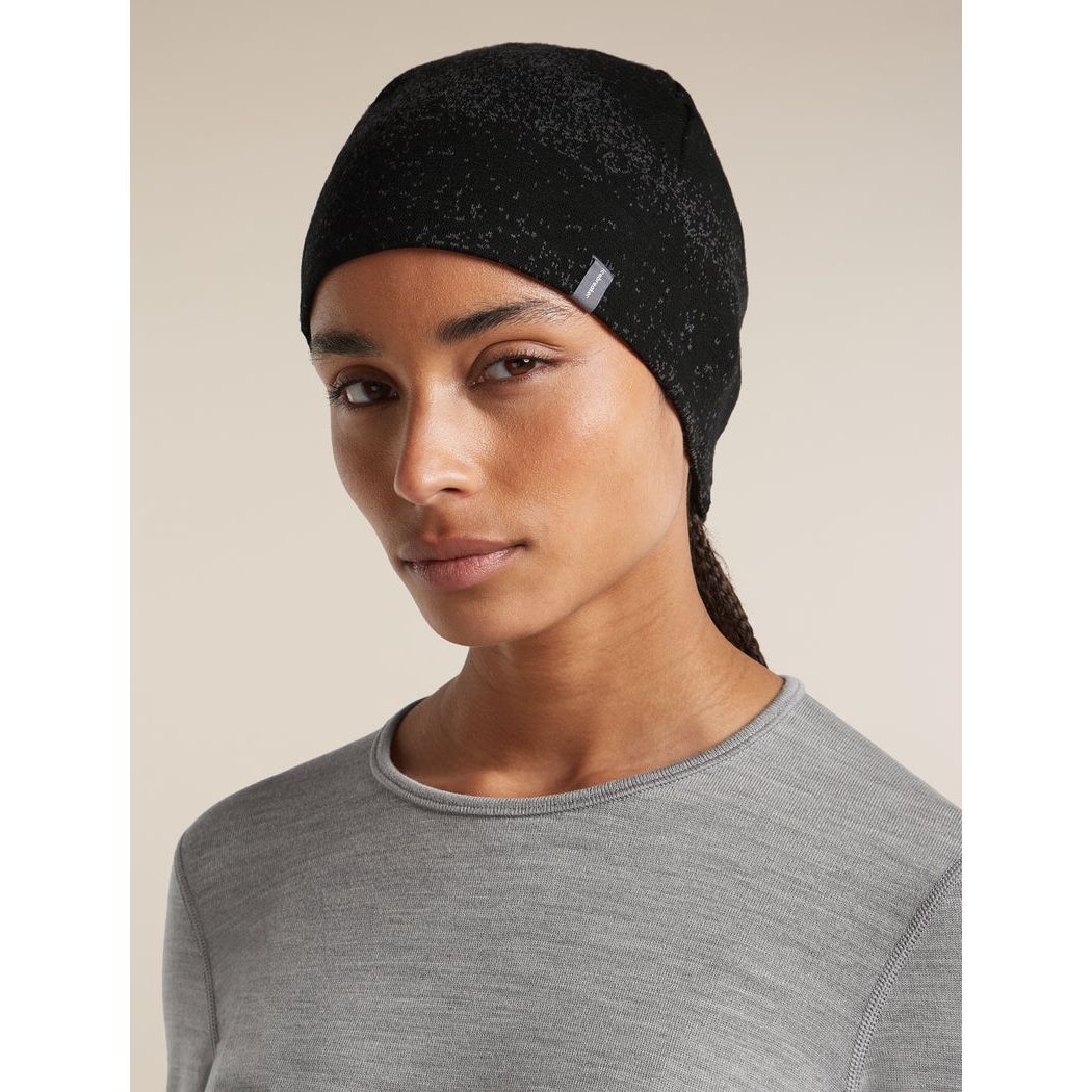 Icebreaker Merino 260 Oasis Vertex Reversible Beanie Chillwave