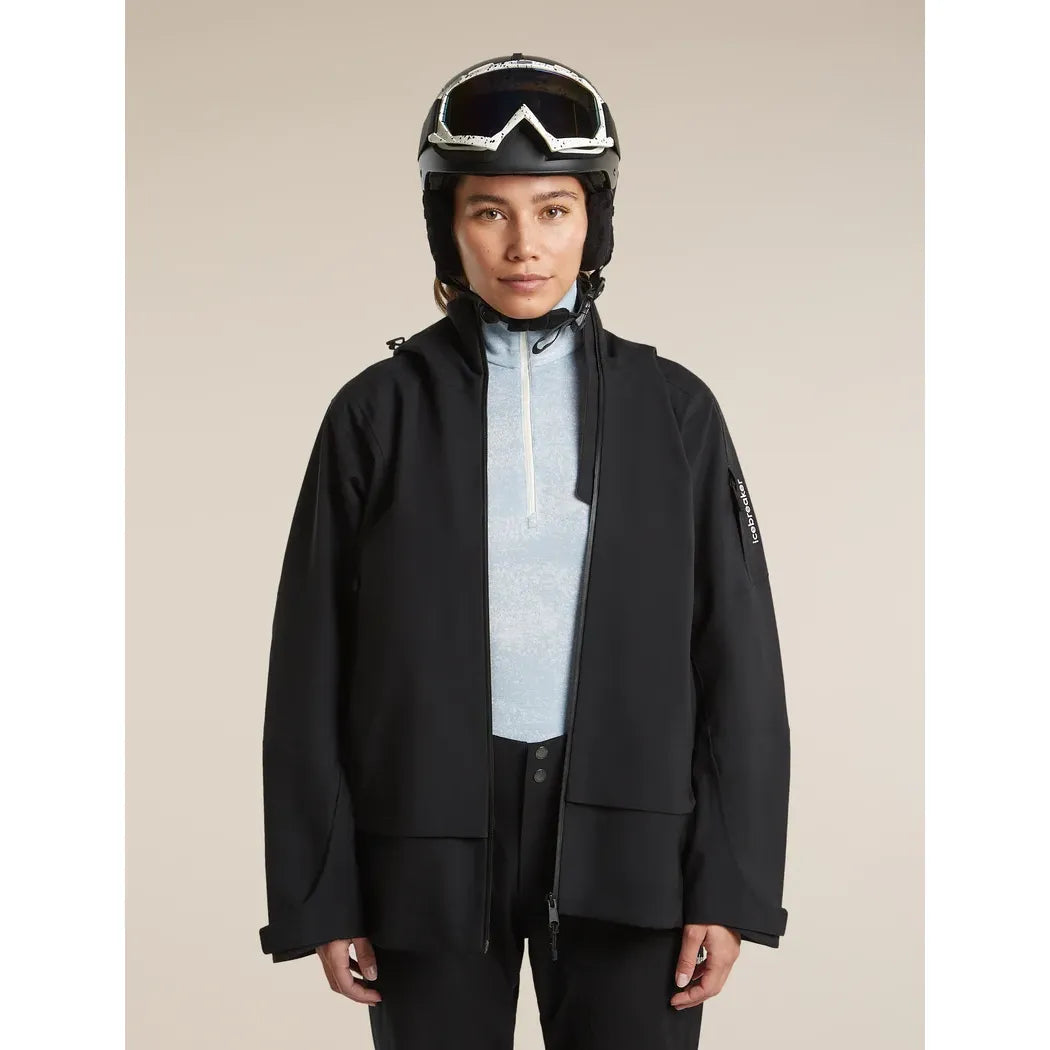 Icebreaker Women's Merino 260 Oasis Vertex Long Sleeve Half Zip Chillwave