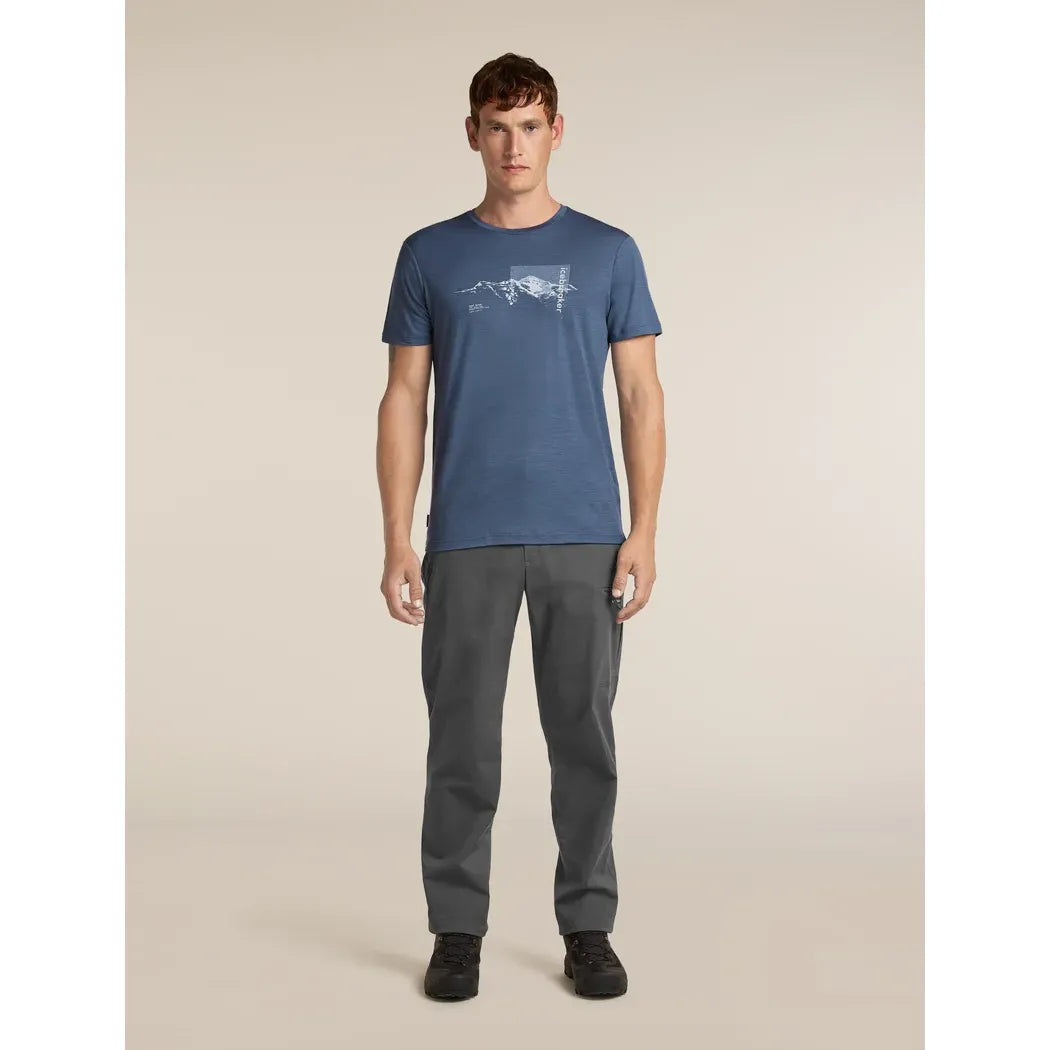 Icebreaker Men's Merino 150 Tech Lite T-Shirt Pure Altitude