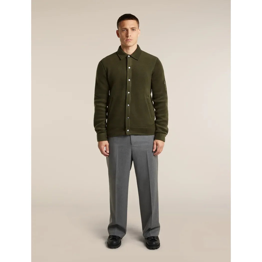 Icebreaker Men's Merino Blend 800 RealFleece Classic Pile Shacket